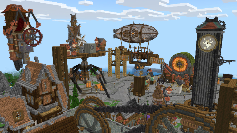 STEAMPUNK VILLAGE by Pickaxe Studios