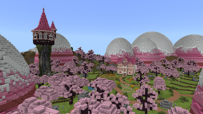 Pink Weapons by CubeCraft Games
