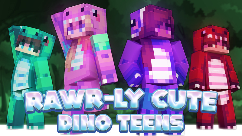 Rawrly Cute Dino Teens Key Art