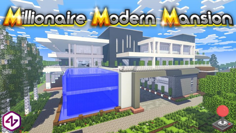 Millionaire Modern Mansion Key Art