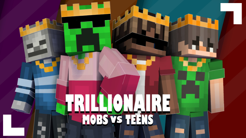 Trillionaire Mobs vs Teens Key Art