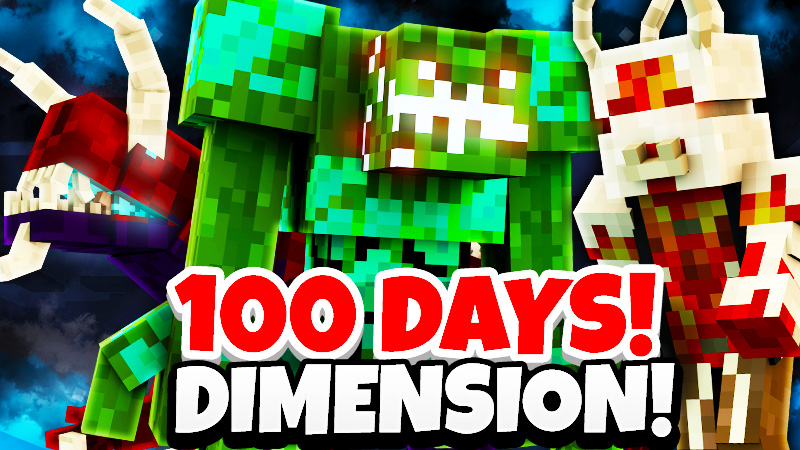 100 Days Dimension Survival Key Art