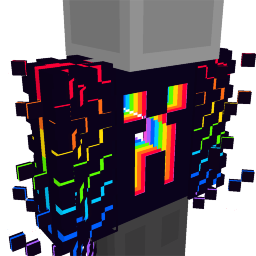 RGB Creeper Spectrum Top on the Minecraft Marketplace by Red Eagle Studios
