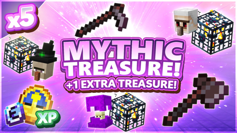 [BedWars SMP] 5x Mythic Treasure [+1 FREE]
