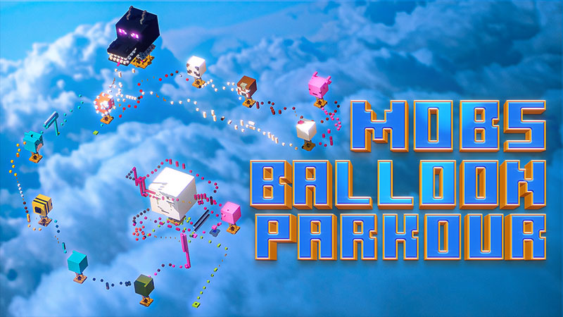 Mobs Balloon Parkour Key Art