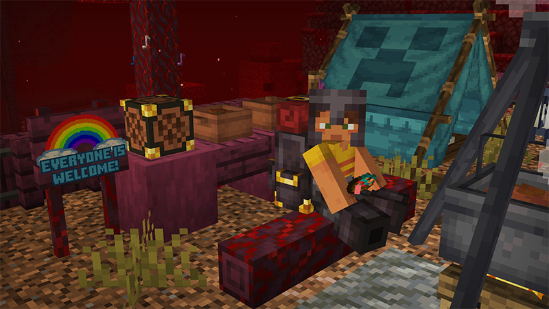 Camping Backpack Add-On 2.0 Camping Backpack Add-On 2.0 by HorizonBlocks