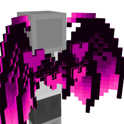 Cute Pink Demon Wings