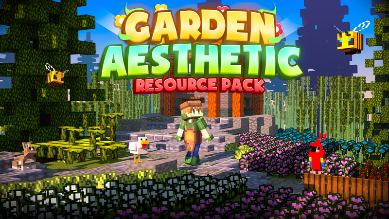Garden Aesthetic Resource Pack In Minecraft Marketplace | Minecraft