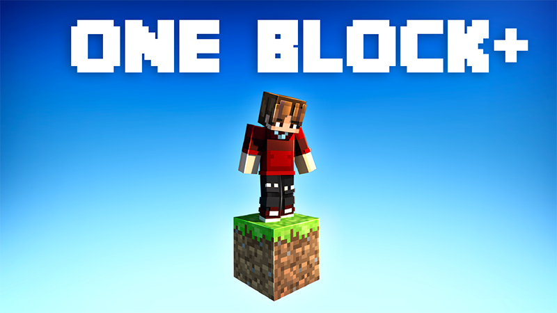 One Block + (or One Block) Key Art