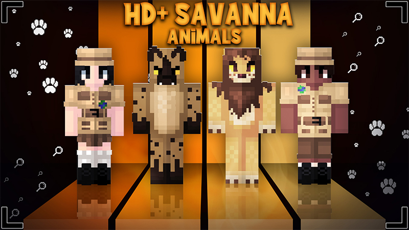 HD+ Savanna Animals Key Art