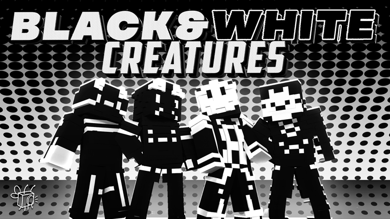 Black and White Creatures Key Art