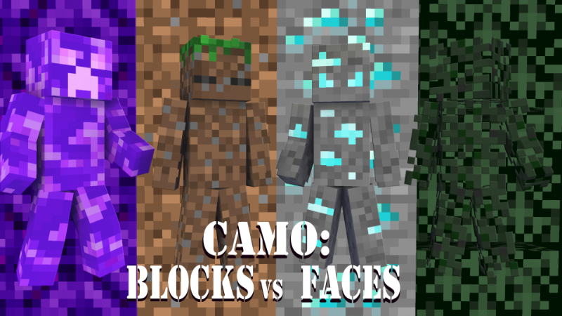 Camo: Blocks vs Faces Key Art