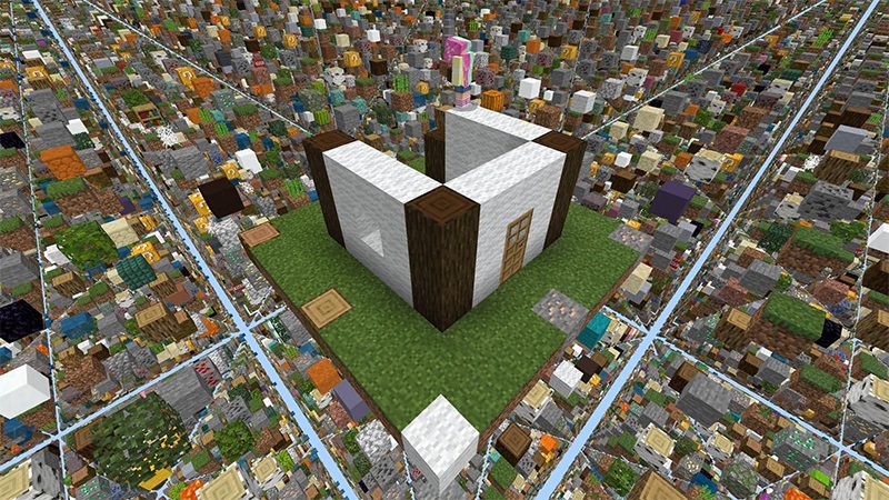 Lucky Block Sky Grid Lucky Block Sky Grid by Lifeboat