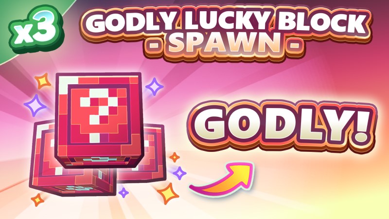 [STEAL A MOB] 3x Godly Lucky Block Spawn