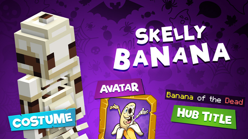 Skelly Banana Costume Key Art