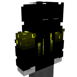 Glowing warrior costume