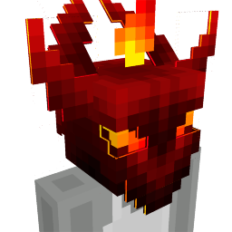 Fire Demon Head Key Art