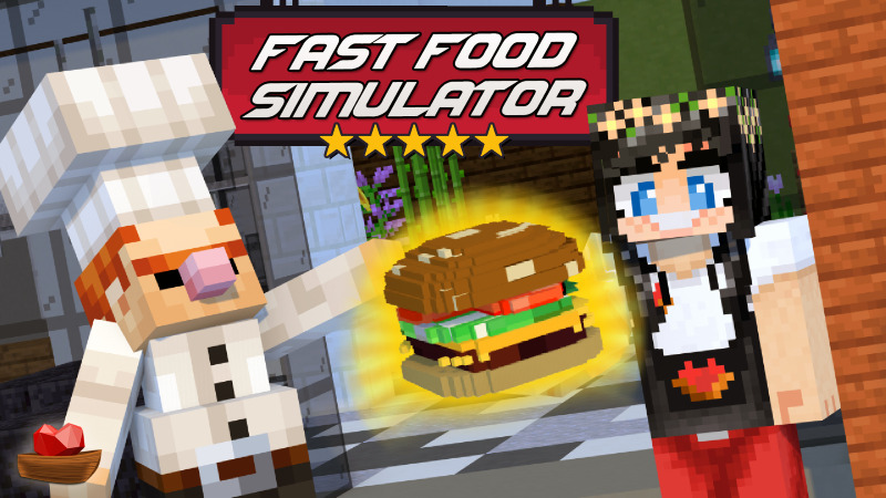 Fast Food Simulator Key Art