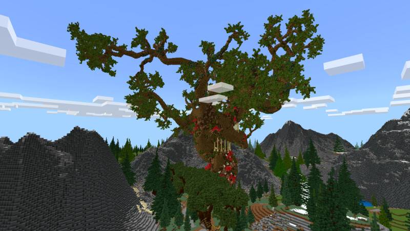Fantasy Treehouse by CrackedCubes