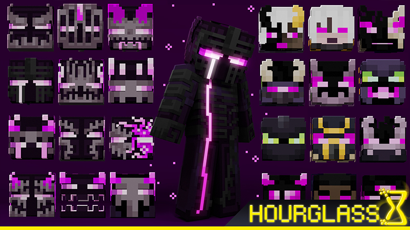 Enderman Dragon Knights Mashup Key Art