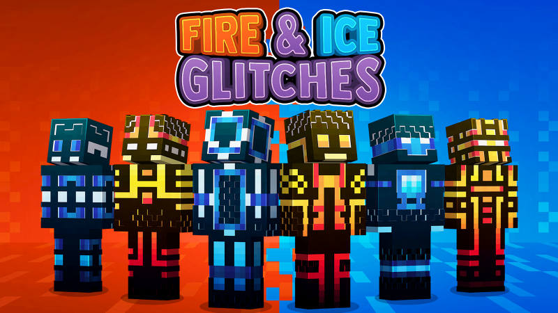 Fire & Ice Glitches Key Art