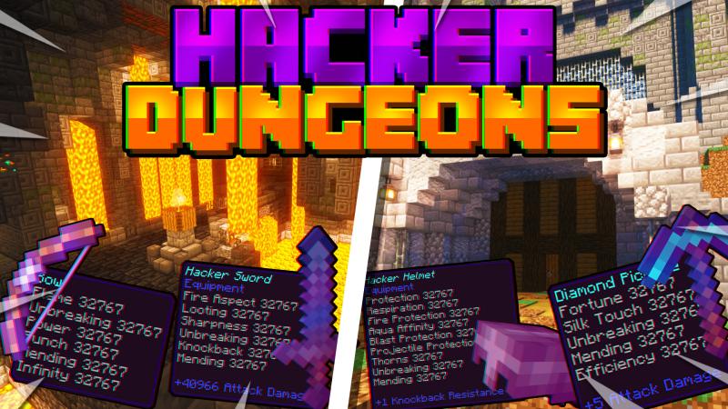 Hacker Dungeons Key Art