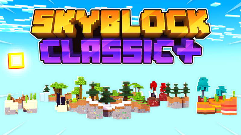 Skyblock Classic+ Key Art