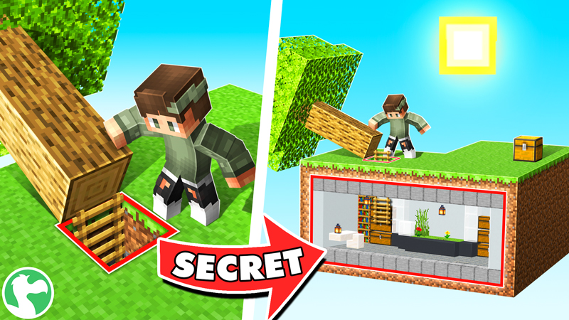 Secret Skyblock Base Key Art