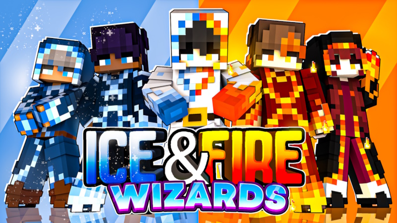 Ice And Fire Wizards on the Minecraft Marketplace by SandBlock Studios