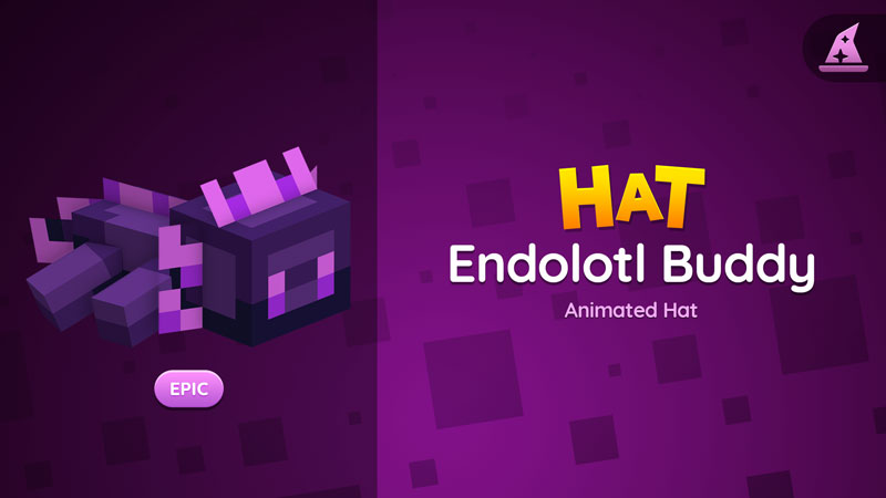 Endolotl Buddy Hat Key Art