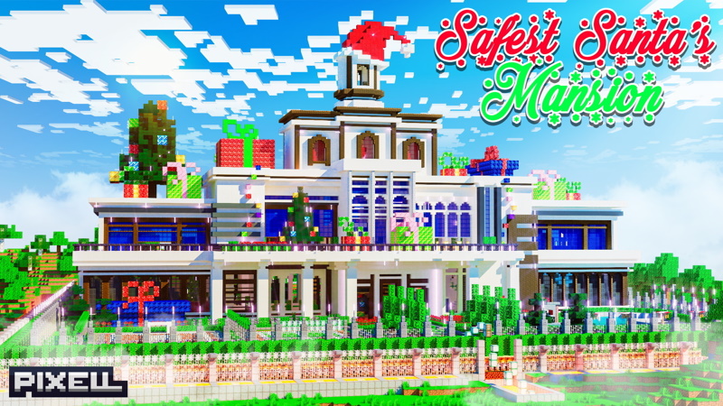 Safest Santas Mansion in Minecraft Marketplace | Minecraft