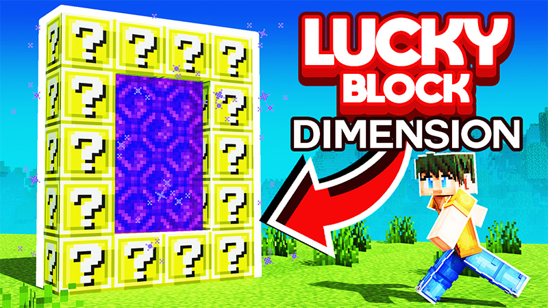 Lucky Block Dimension Key Art