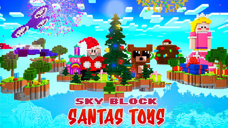 Sky Block Santas Toys Key Art