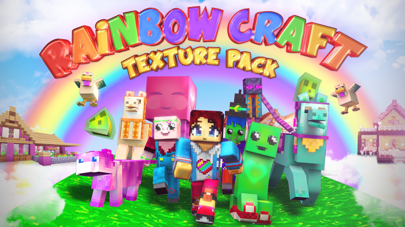 Rainbow Craft on the Minecraft Marketplace by GoE-Craft