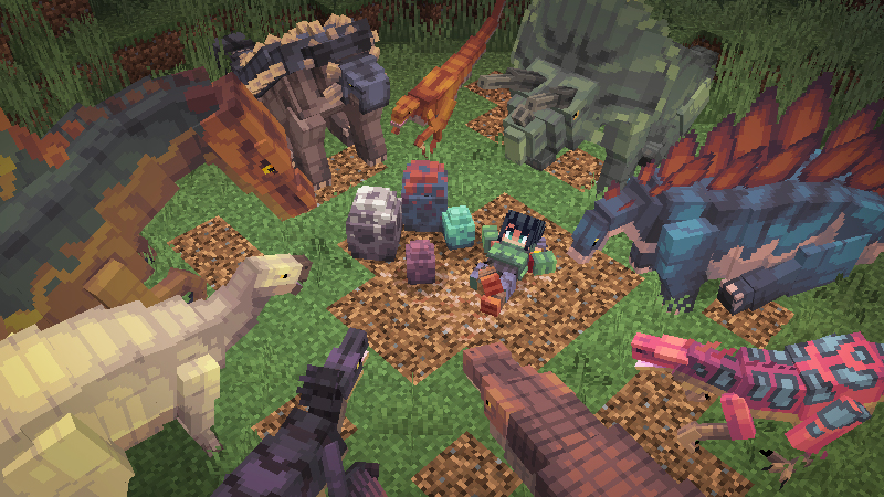 Dinosaurs Add-On 4.0 Dinosaurs Add-On 4.0 by Pixelbiester