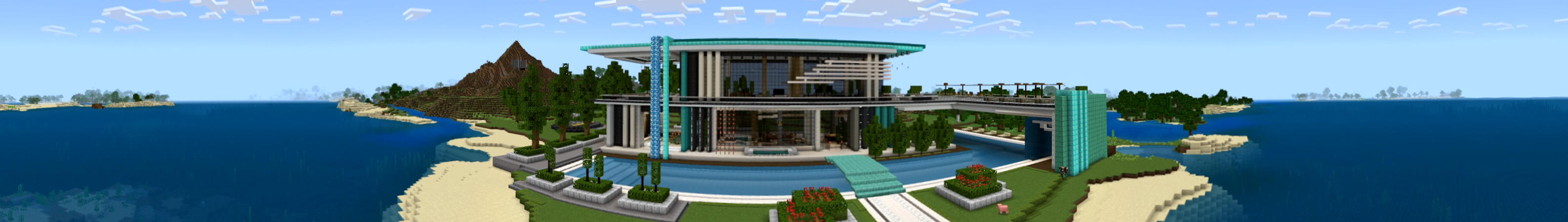 Diamond Millionaire Mansion Panorama