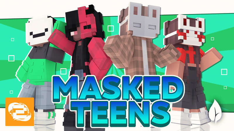 Masked Teens Key Art