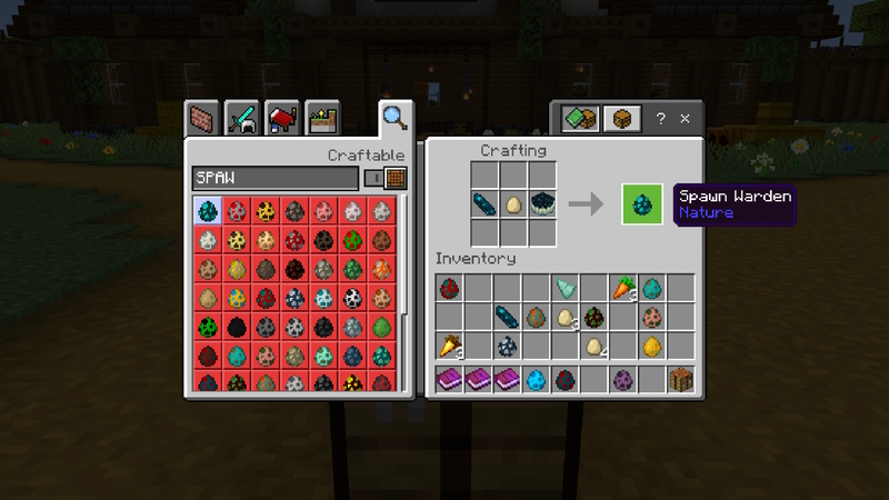 Craftable Spawn Eggs by The Craft Stars