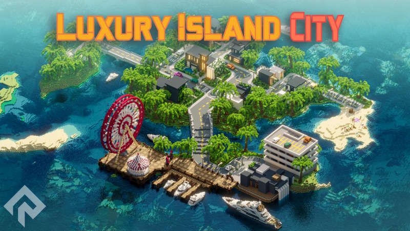 Luxury Island City Key Art