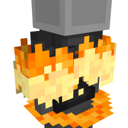 Nether Flame Skeleton Key Art