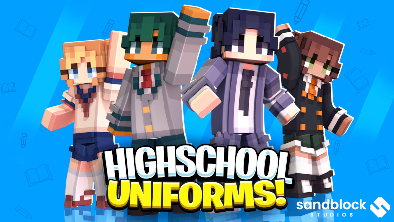 Highschool Uniforms on the Minecraft Marketplace by sandblock-studios