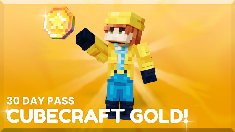 CubeCraft Gold - 30 Day Pass