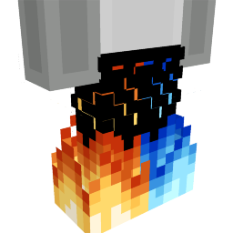 Split Ice Flame Pants