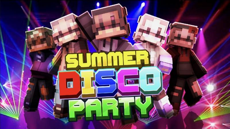 Summer Disco Party Key Art