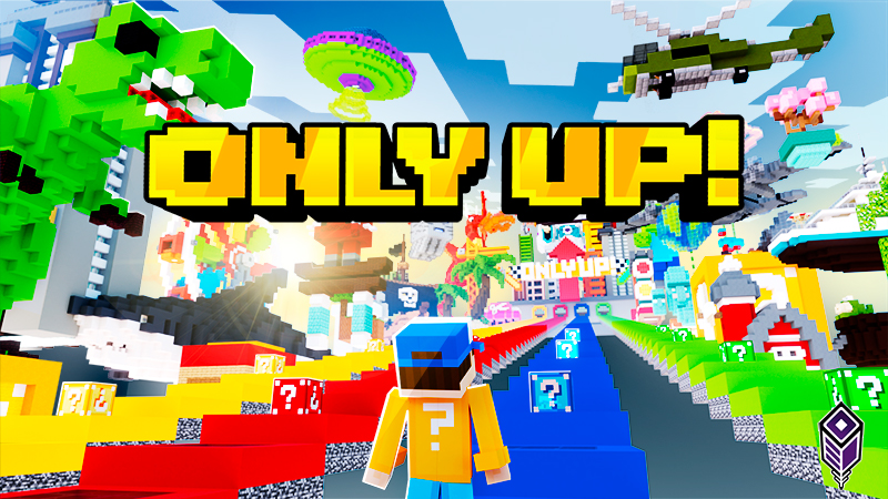 ONLY UP! Lucky Block Key Art