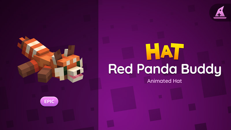 Red Panda Buddy Hat