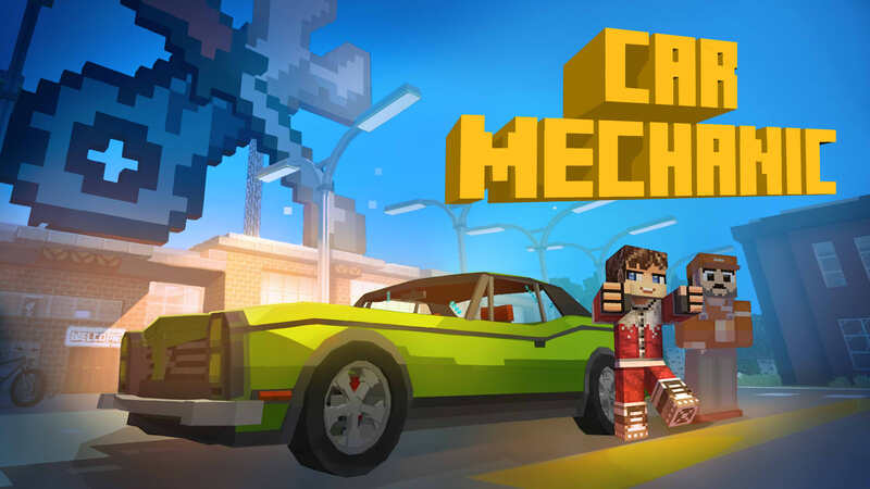 Car Mechanic Key Art