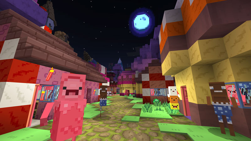 Adventure Time Mash-up by Minecraft