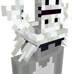 White Domino Hat