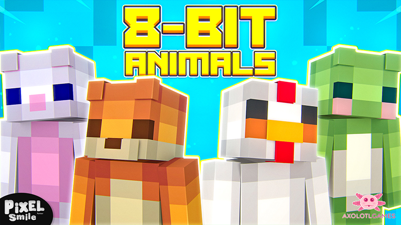 8-BIT Animals Key Art